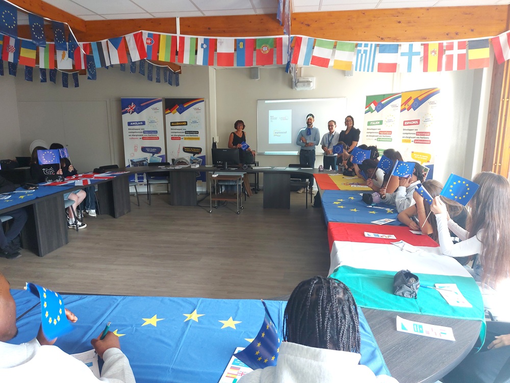 ATELIER DE PRESENTATION EURO LYCEE RENE CASSIN METZ